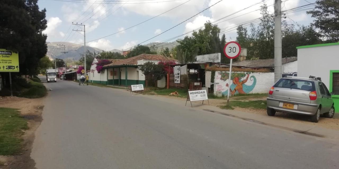 Hostal Caminos De Suesca Hotel Bagian luar foto