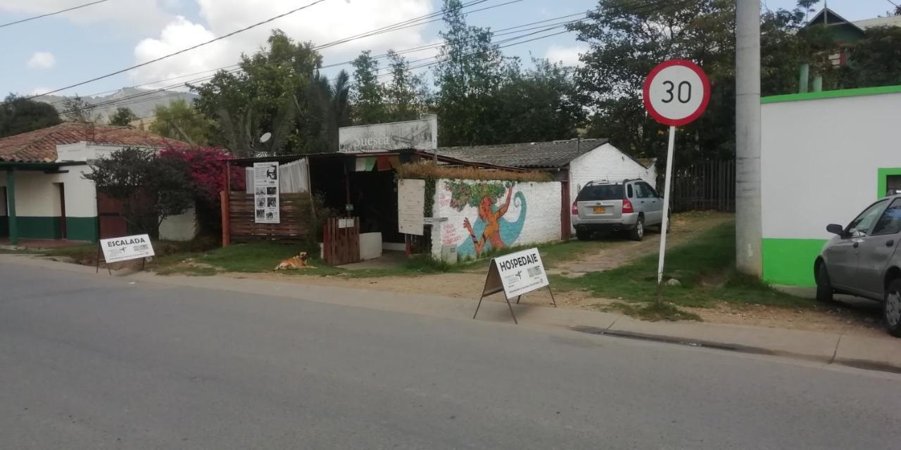 Hostal Caminos De Suesca Hotel Bagian luar foto