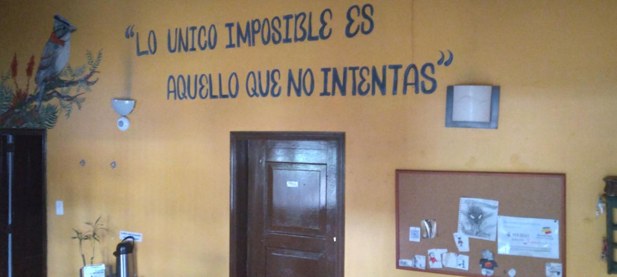 Hostal Caminos De Suesca Hotel Bagian luar foto