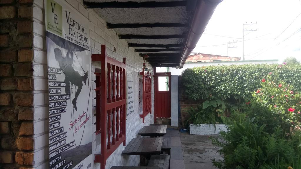 Hostal Caminos De Suesca Hotel Bagian luar foto